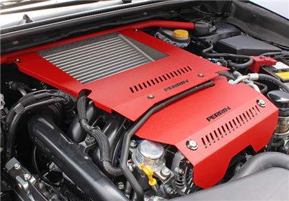 Perrin 15-16 Subaru WRX Engine Cover Kit - Red