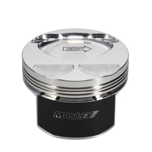 Manley Mazda 94mm 88mm +5mm Bore 9.5 CR Dish Type Platinum Series Pistons w/Rings 630005C-4