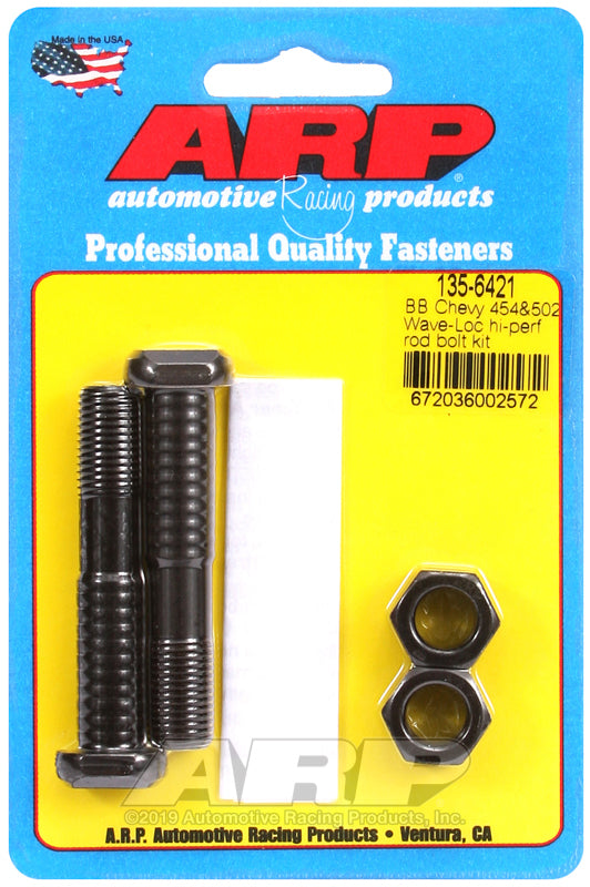 ARP BB Chevy 454-502 wave-loc hi-perf rod bolt kit 135-6421
