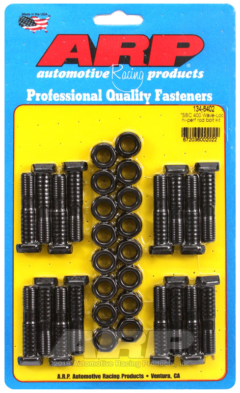 ARP SB Chevy 400 wave-loc hi-perf rod bolt kit 134-6402