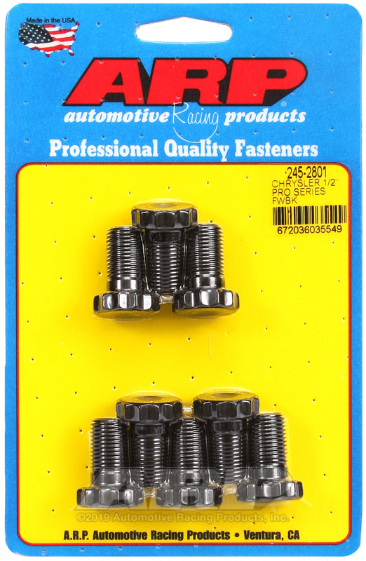 ARP Chrysler 1/2 Pro Series Flywheel Bolt Kit 245-2801