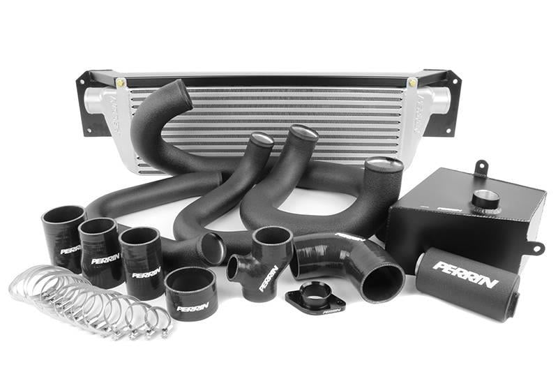 PERRIN 15-21 Subaru WRX Front Mount Intercooler Boost Tubes + Hardware - Black Tubes