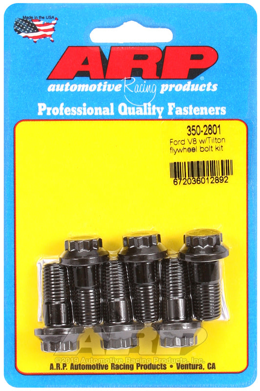 ARP Ford V8 w/ Tilton Flywheel Bolt Kit 350-2801