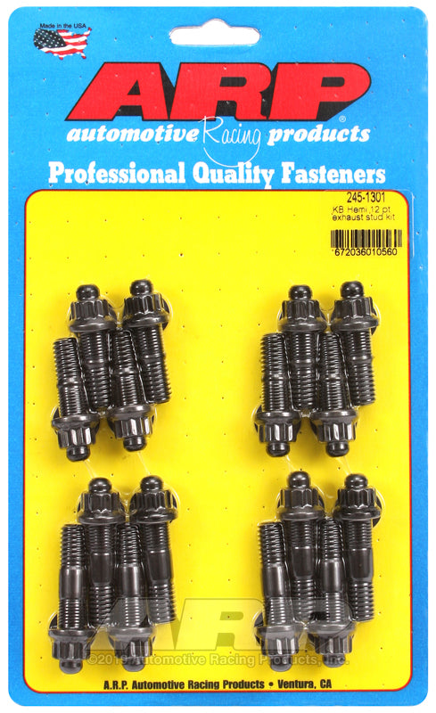 ARP KB Hemi Hex Exhaust Stud Kit 245-1301