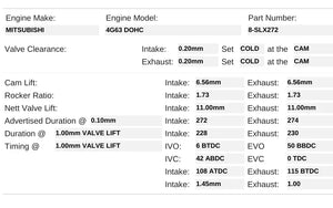 8-SLX272 | Solid / 4G63 EVO 8