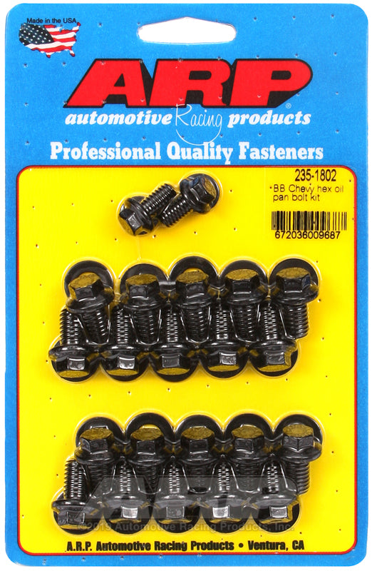 ARP BB Chevy Hex Oil Pan Bolt Kit 235-1802