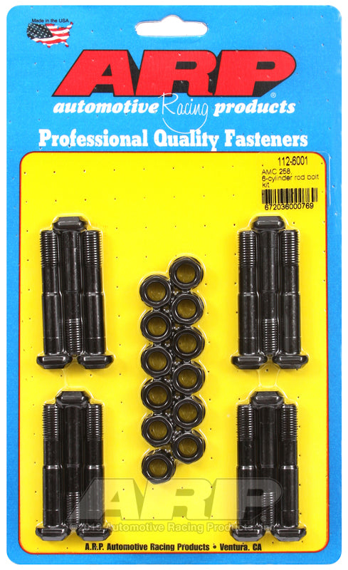 ARP AMC 258 6-cylinder Rod Bolt Kit 112-6001