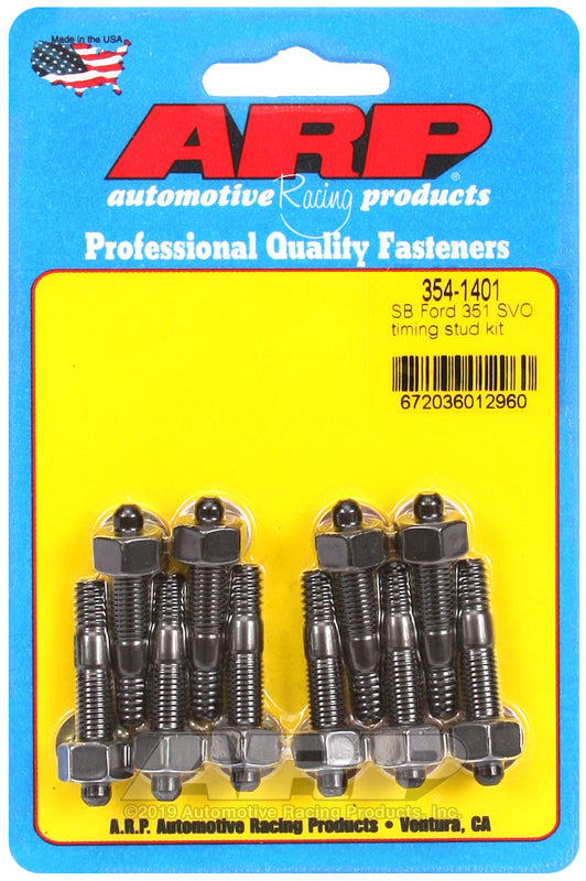 ARP Ford 351 SVO Timing Stud Kit 354-1401