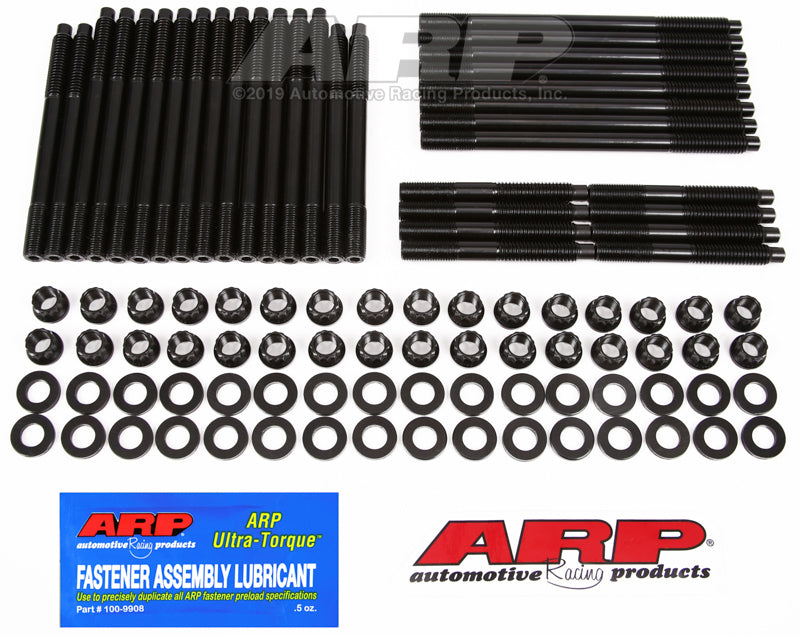 ARP BBC Chevrolet Brodix aluminum block, Dart Pro 1s/360s heads 12pt Head Stud Kit 135-4303