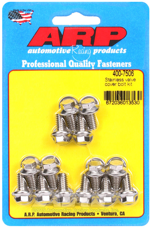 ARP SS Valve Cover Bolt Kit 400-7506