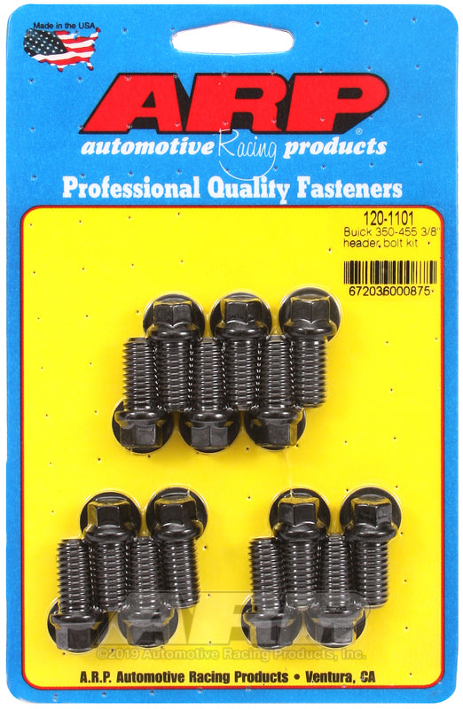 ARP Buick 350-455 3/8in header bolt kit 120-1101