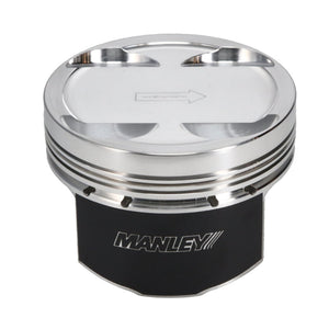 Manley 03-06 Evo 8/9 (7 Bolt 4G63T) 86mm +1mm Over Bore 8.5:1 Dish Pistons with Rings 606010C-4