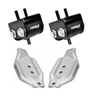 Torque Solution Engine Mounts w/ Mount Plates: Subaru WRX 2006-2015 / STI 2006-2016 TS-SU-200-PL