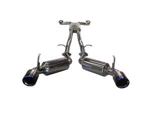 Injen 09-20 Nissan 370Z Dual 60mm SS Cat-Back Exhaust w/ Built In Resonated X-Pipe SES1989TT