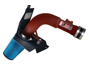 Injen 2015 Subaru STi 2.5L 4 Cyl (Turbo) Wrinkle Red Cold Air Intake w/ MR Tech and Heat Shield SP1206WR