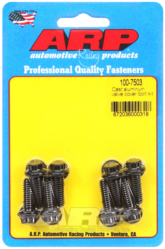 ARP Cast Aluminum 12pt Valve Cover Bolt Kit 100-7503