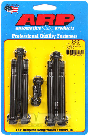 ARP LS1 / LS2 Water Pump w/ Thermostat Housing SS Hex Bolt Kit 134-3201