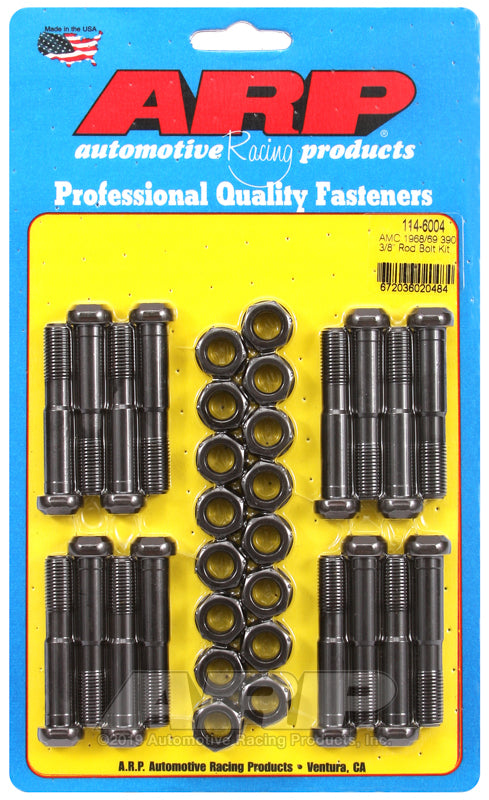 ARP 68-69 AMC 390 3/8in Rod Bolt Kit 114-6004
