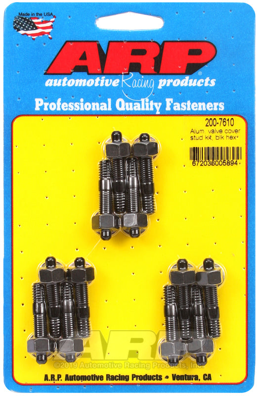 ARP Aluminum Hex Valve Cover Stud Kit 200-7610