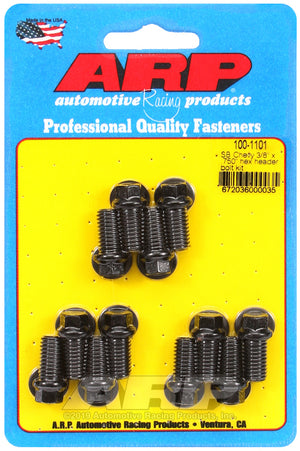 ARP SB Chevy 3/8 x .750in Hex Header Bolt Kit 100-1101