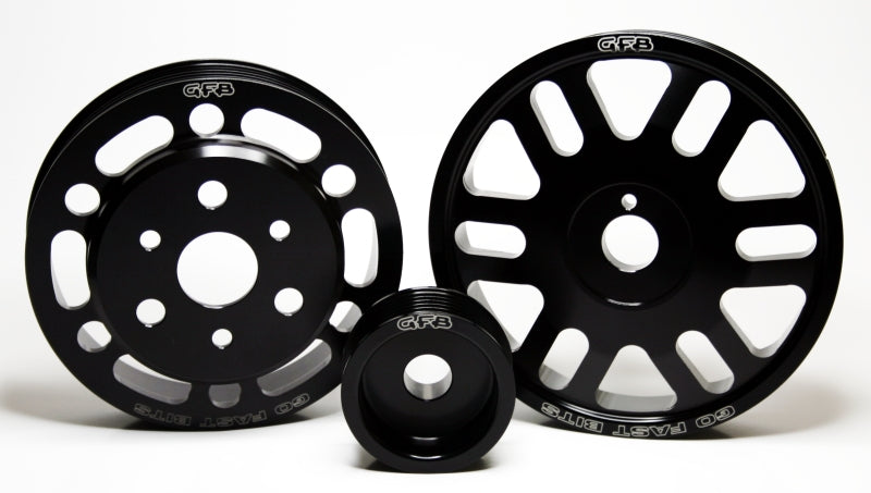 GFB 13 Subaru BRZ / 13 Scion FR-S 3 Pc L/W Pulley Kit (Includes Crank/Alternator/Water Pump Pulleys) 2016