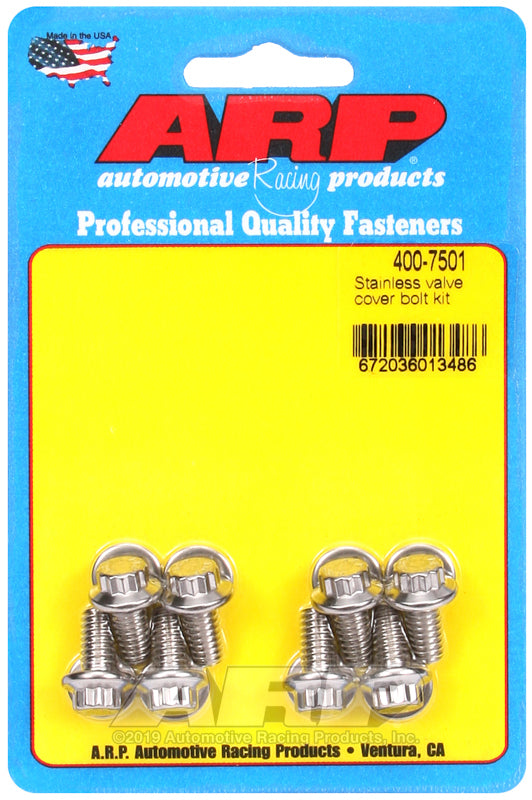 ARP SS Valve Cover Bolt Kit 400-7501