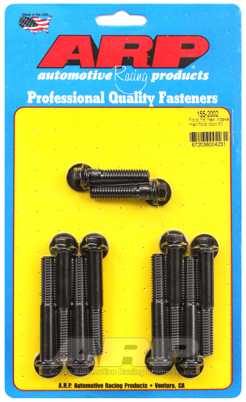 ARP Ford FE Hex Intake Manifold Bolt Kit 155-2002