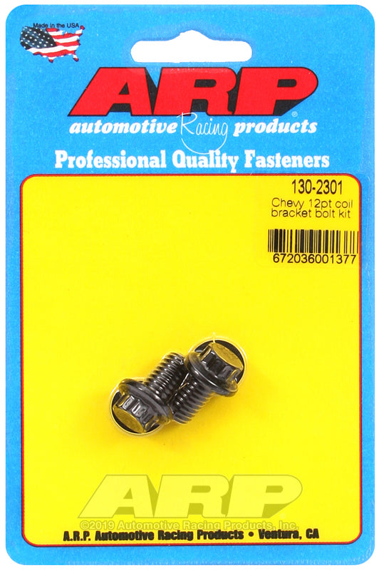 ARP Chevy 12pt Coil Bracket Bolt Kit 130-2301