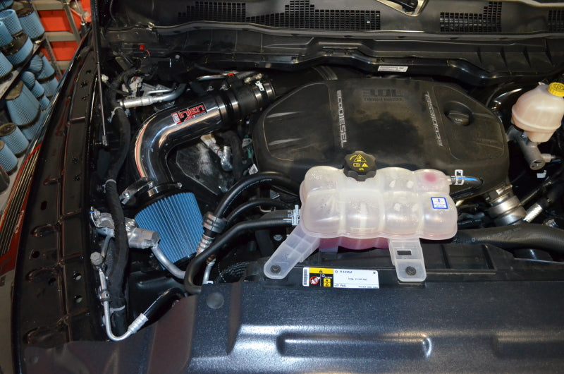 Injen 14-18 Dodge Ram 3.0L V6 Wrinkle Black Power-Flow Short Ram Intake PF8054WB
