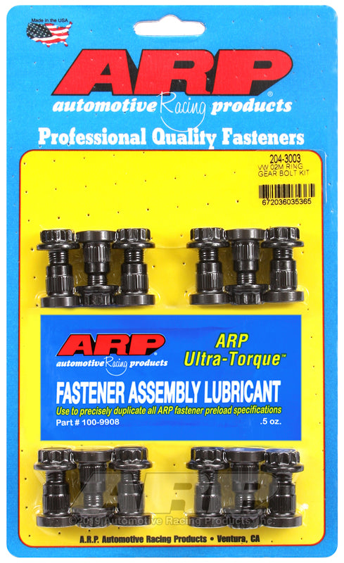 ARP VW 02M Ring Gear Bolt Kit 204-3003