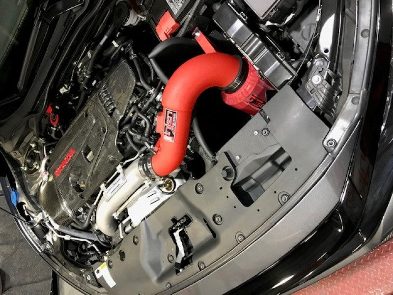 Injen 17-19 Honda Civic Type R 2.0T Wrinkle Red Short Ram Air Intake SP1583WR