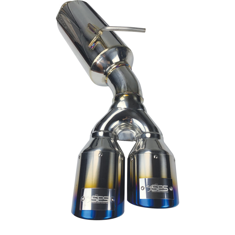 Injen 10-13 Hyundai Genesis Coupe 2.0L(t) 4cyl SS Exhaust w/ 76mm Y-Pipe Resonator/Molded SS Flanges SES1386TT