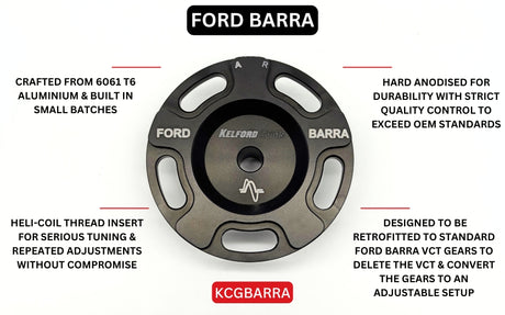 KCGBARRA | Barra Cam Gears