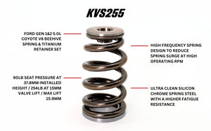 KVS255 | Ford Gen1 Gen2 5.0L Coyote V8