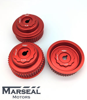 Marseal Motors - Aluminium Nockenwellenräder Set 99-05 WRX EJ205