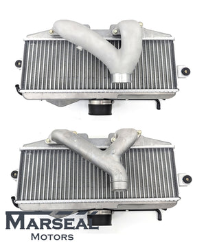 Marseal Motors High Flow Y-Rohr Ladeluftkühler