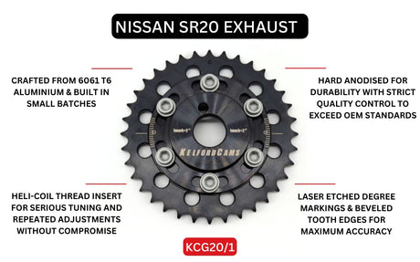 KCG20/1 | SR20 NVCS Exhaust Cam Gear