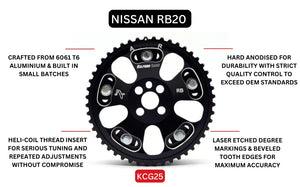 KCG25 |  RB20 / RB26 Cam Gears