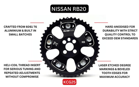 KCG25 |  RB20 / RB26 Cam Gears