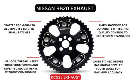 KCG25 EXHAUST | RB20 / RB25 / RB26