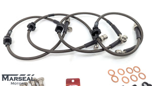 HEL Stahlflex Bremsleitungen - Subaru Impreza Turbo GC8 V1-6