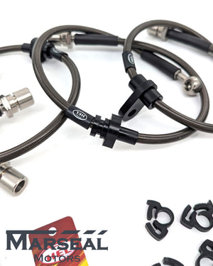 HEL Stahlflex Bremsleitungen - Subaru Impreza WRX/STI 01-07