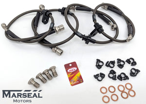 HEL Stahlflex Bremsleitungen - Subaru Impreza WRX/STI 01-07