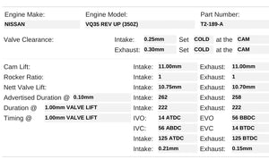 T2-189-A | Turbo VQ35 Gen 2