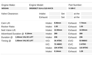V-188-C | SR20DET NVCS Turbo