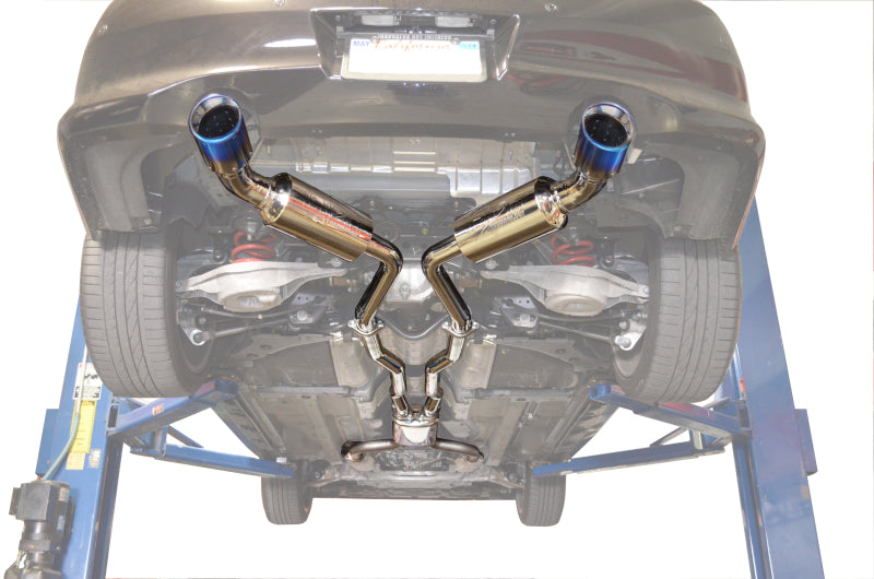 Injen 08-13 Infiniti G37/G37 IPL Coupe 3.7L 76mm Stainless Steel Exhaust w/ Titanium Tips SES1997TT