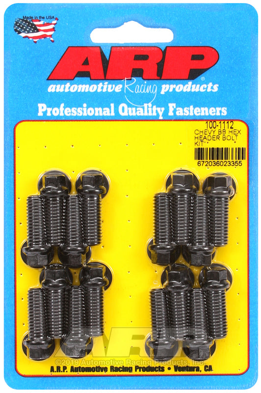 ARP BB Chevy Hex Header Bolt Kit 100-1112