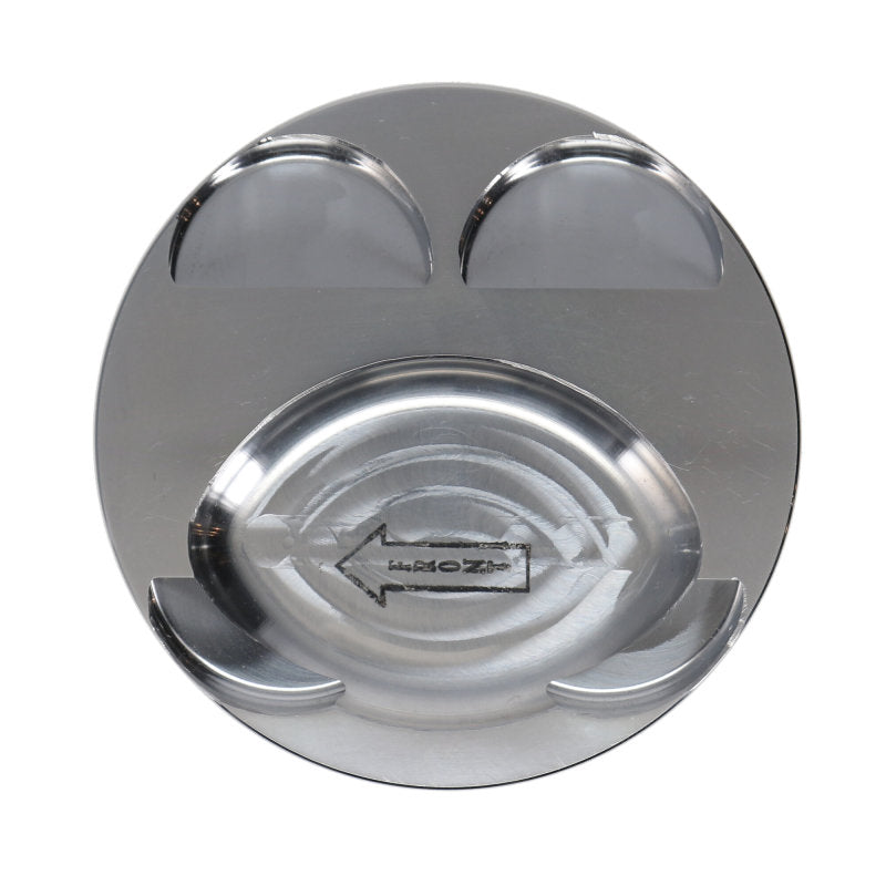 Manley Mazda 94mm 88mm +5mm Bore 9.5 CR Dish Type Platinum Series Pistons w/Rings 630005C-4