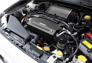 Perrin 15-16 Subaru WRX / STI Black Pulley Cover For FA DIT Engines