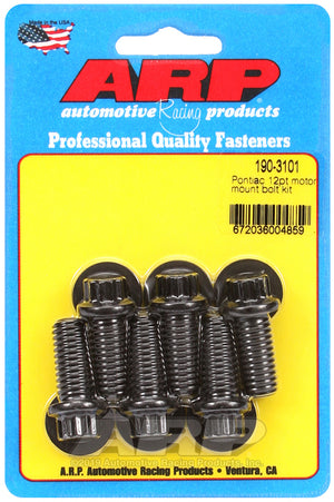 ARP Pontiac 12pt Motor Mount Bolt Kit 190-3101